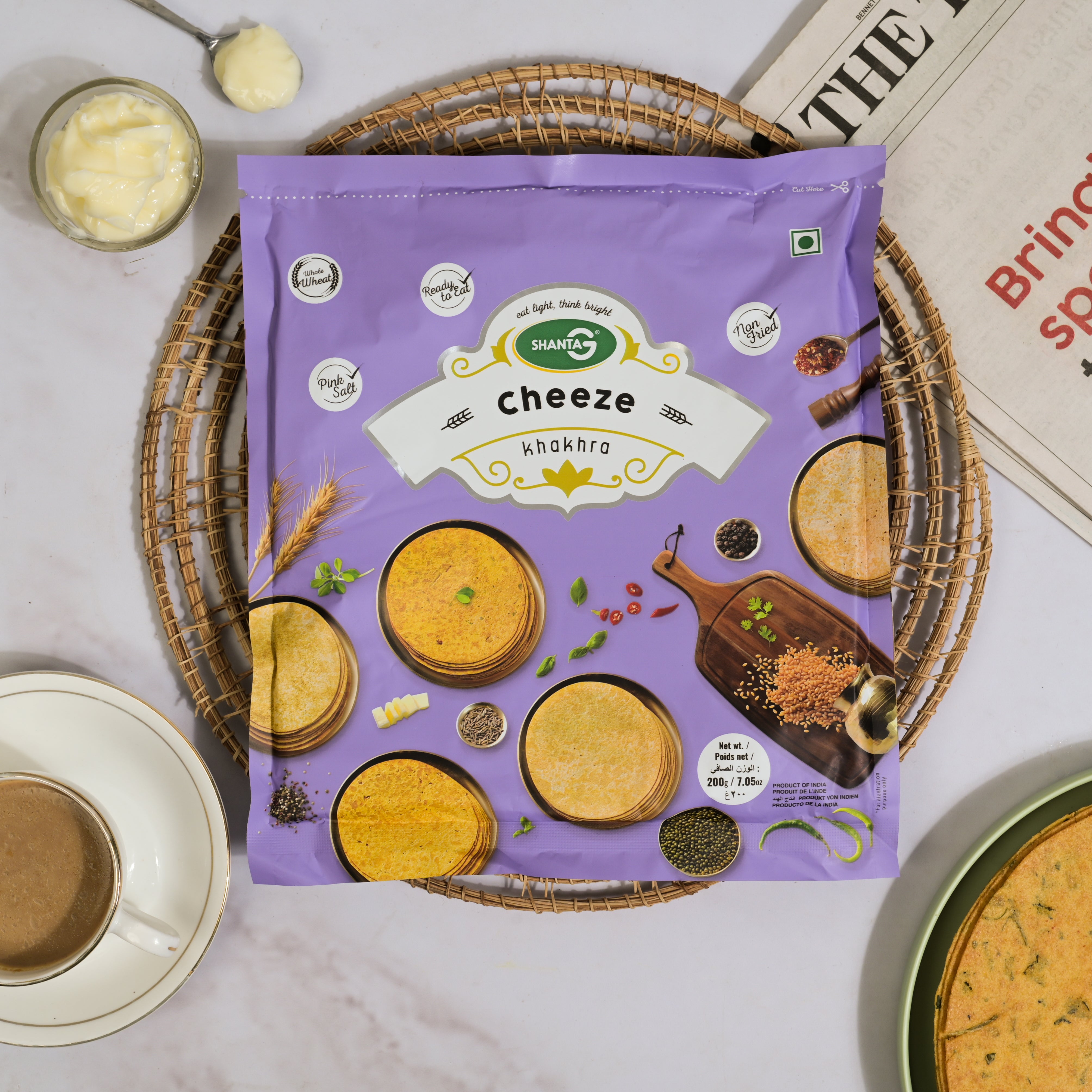 CHEESE KHAKHRA