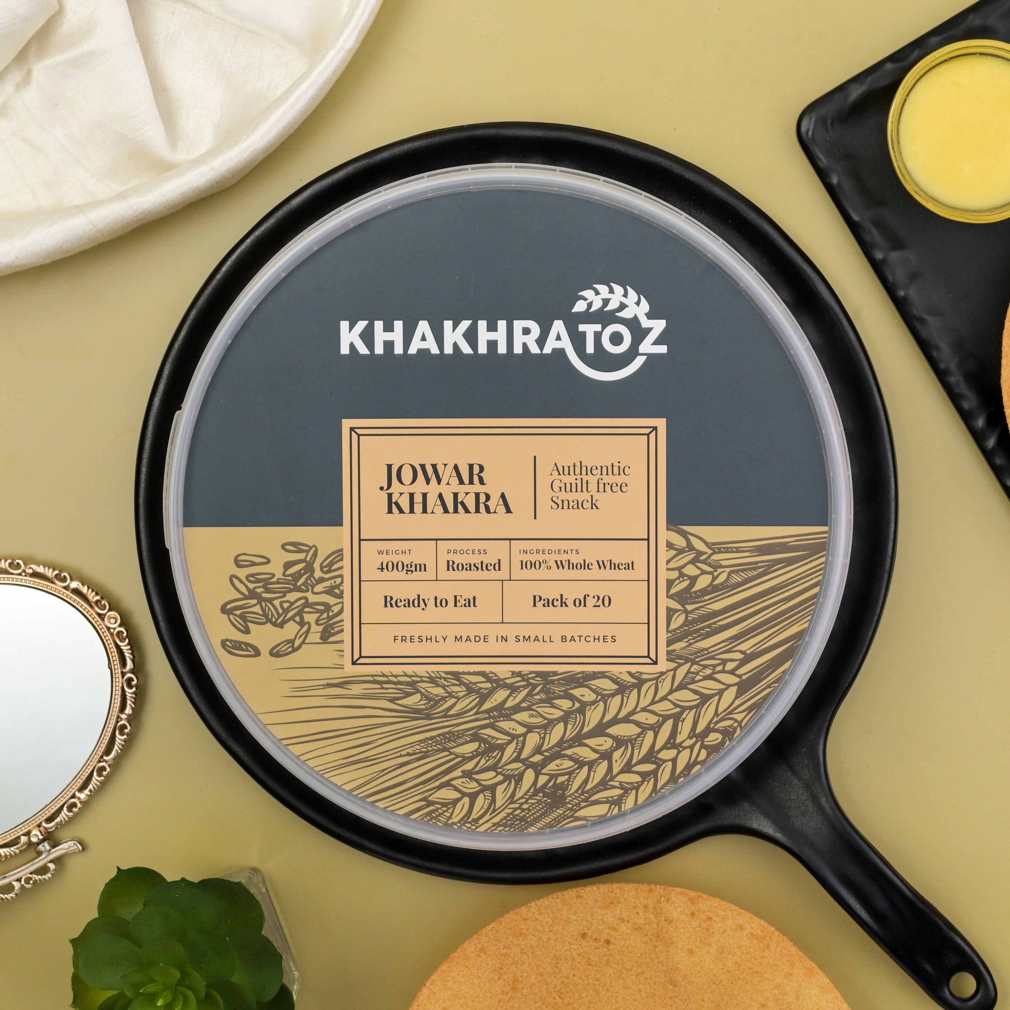 JOWAR KHAKHRA