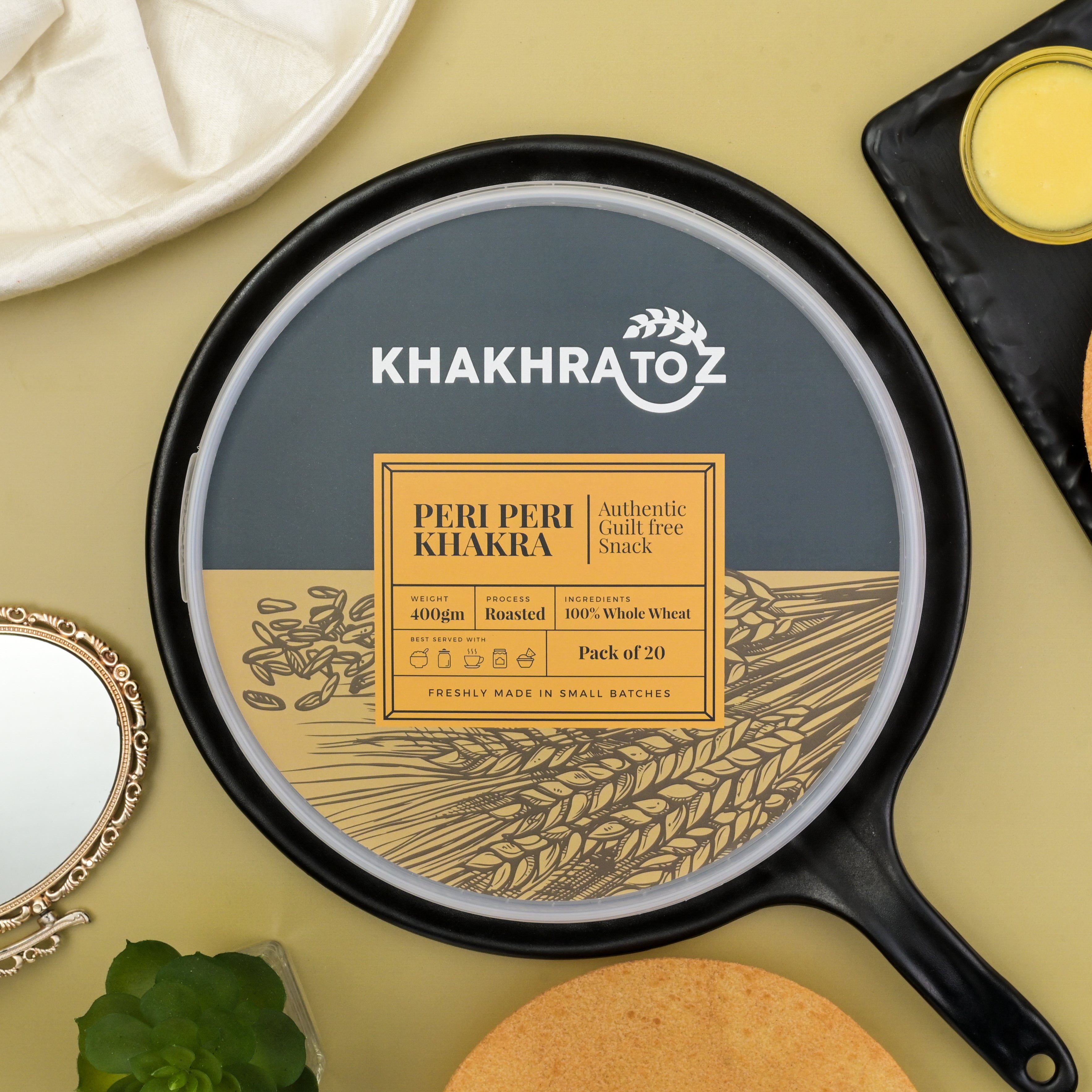 PERI PERI KHAKHRA