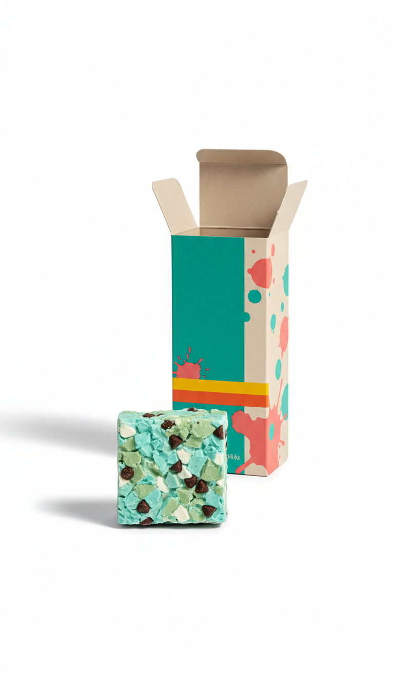 Turquoise Mint Crisps