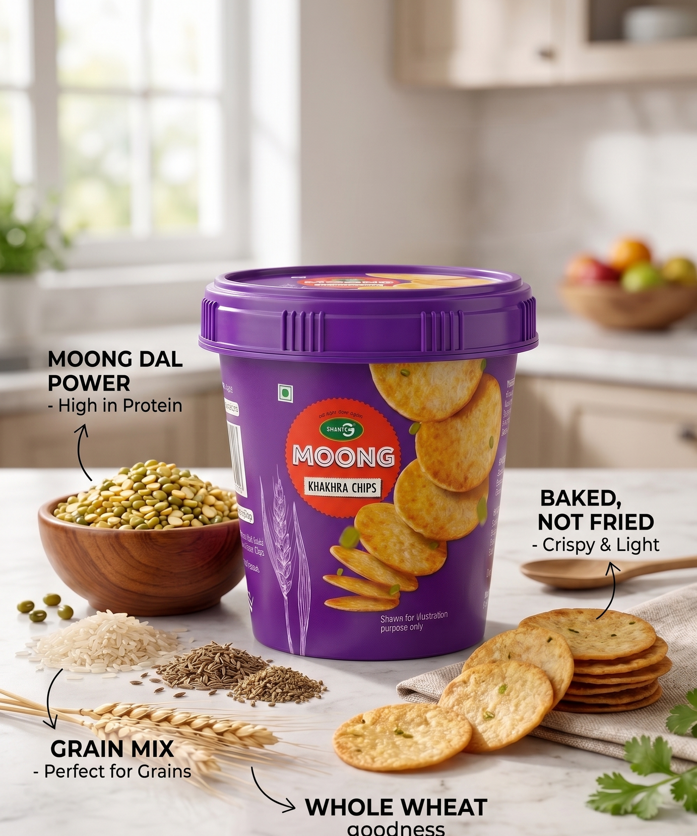 MOONG KHAKHRA CHIPS